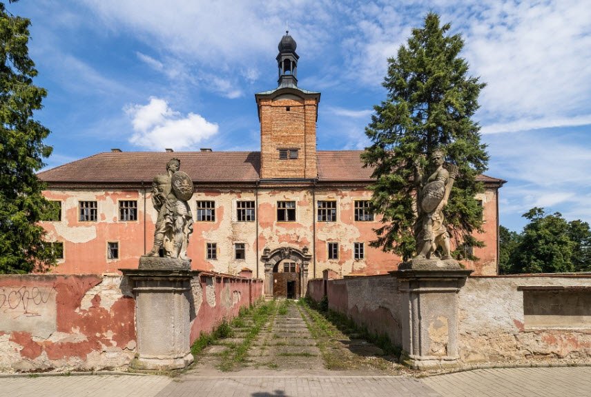 Kounice Castle, Kounice, Czechia, Czech Republic (Czechia)